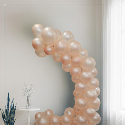 Pearl Champagne Latex Balloons