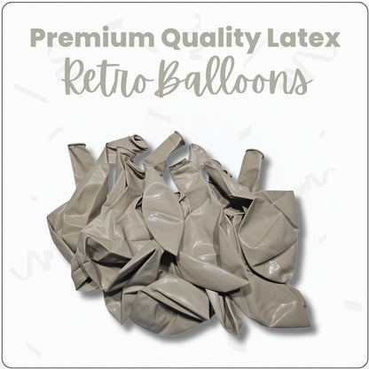 Retro Sand Latex Balloons