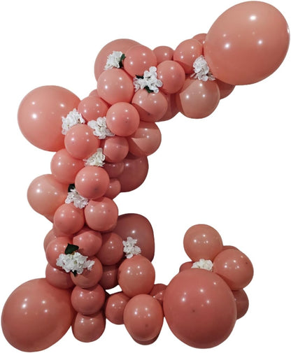 Retro Bean Paste Latex Balloons