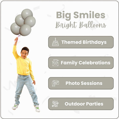 Retro Sand Latex Balloons