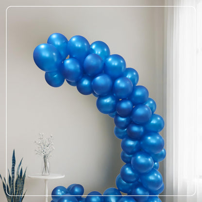 Pearl Blue Latex Balloons
