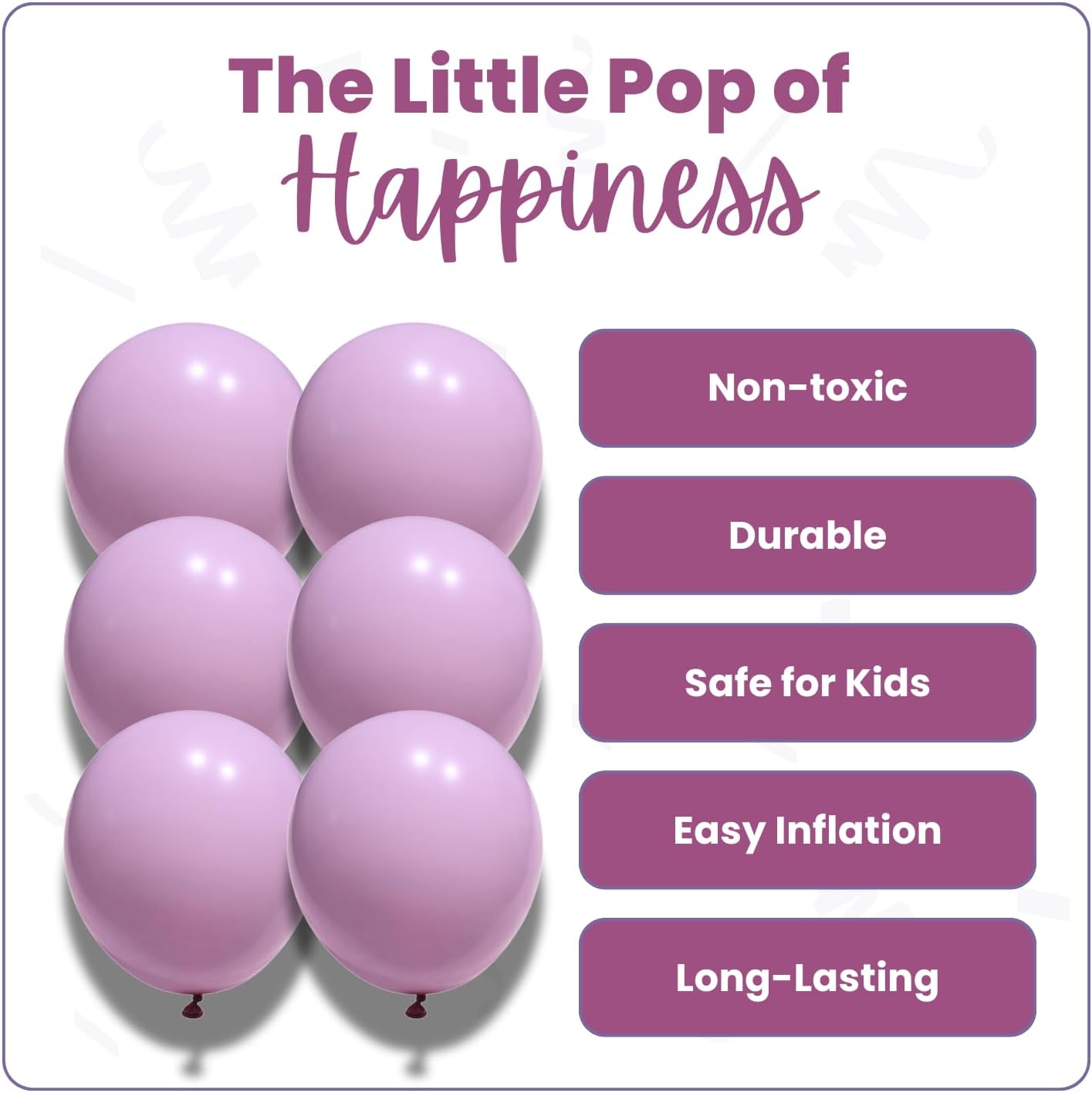 Macaron Hot Pink Latex Balloons