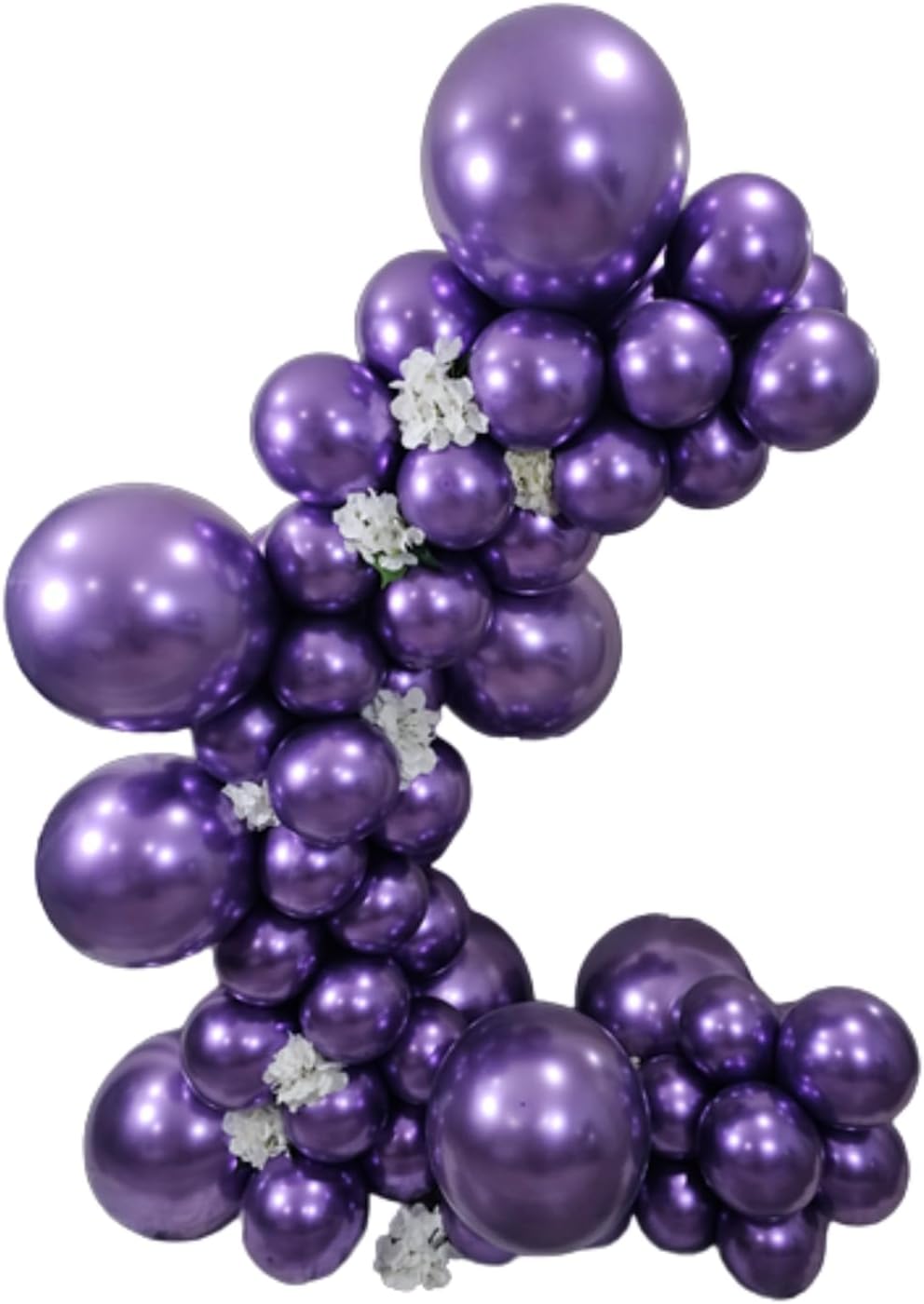 Metallic Purple Latex Balloons