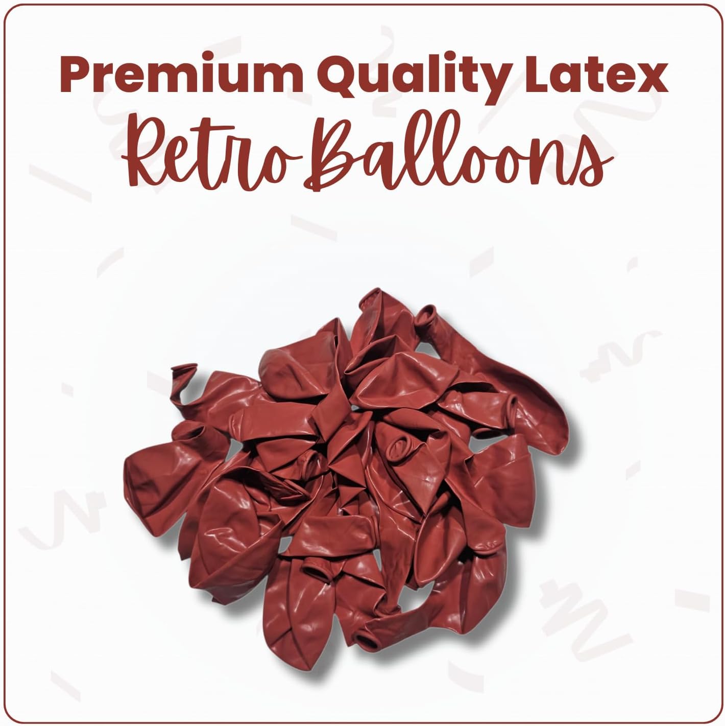 Retro Peach Latex Balloons