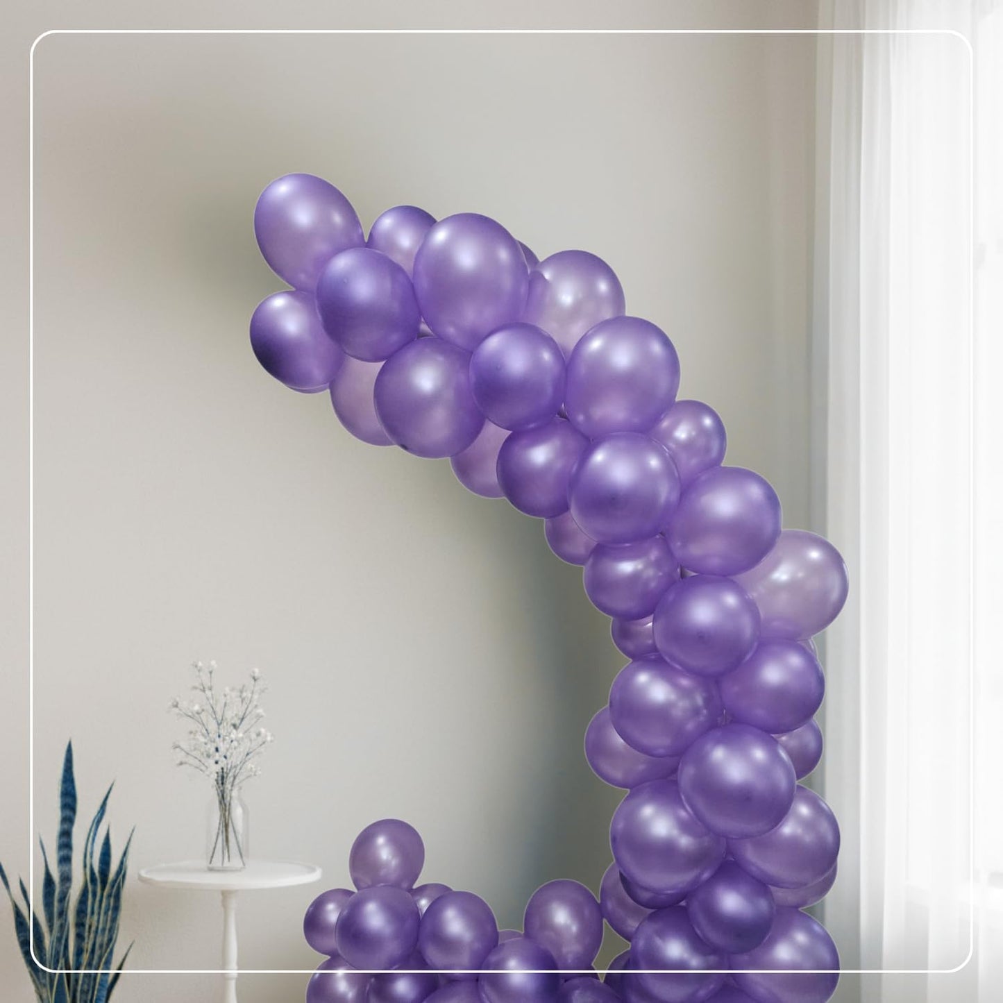 Pearl Purple Latex Balloons