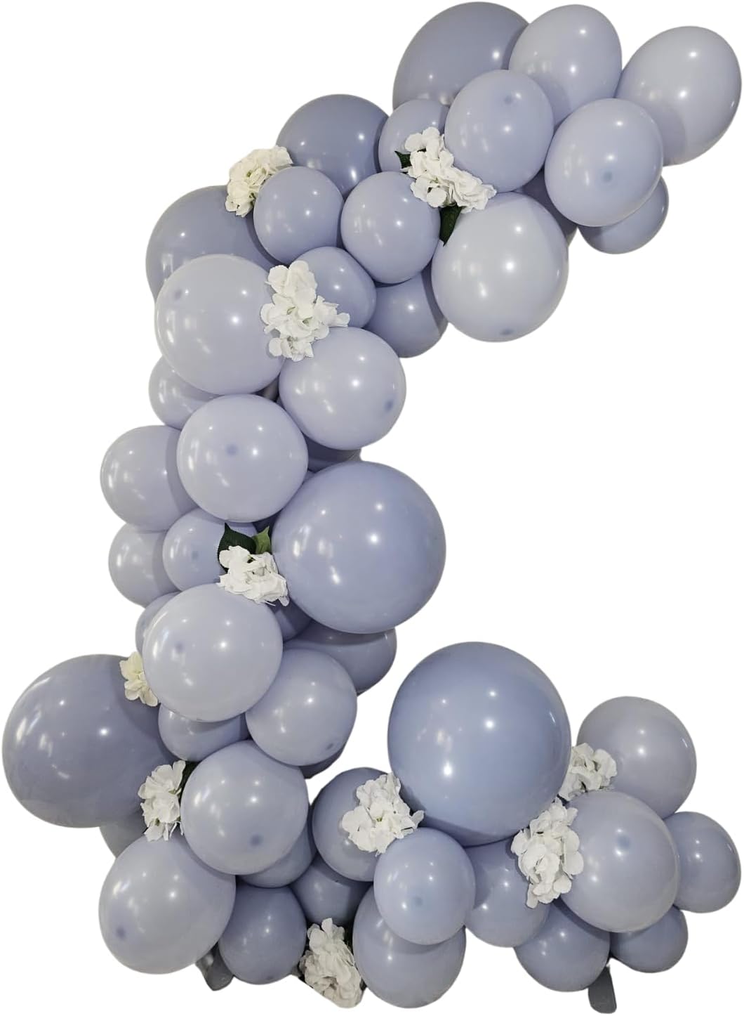 Macaron Gray Latex Balloons