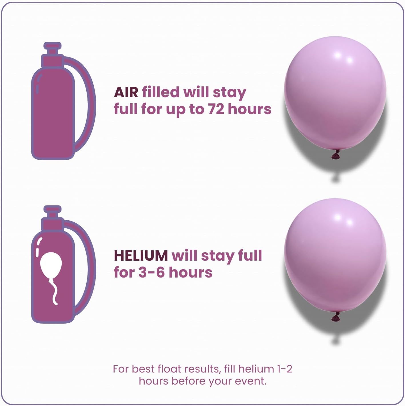 Macaron Hot Pink Latex Balloons