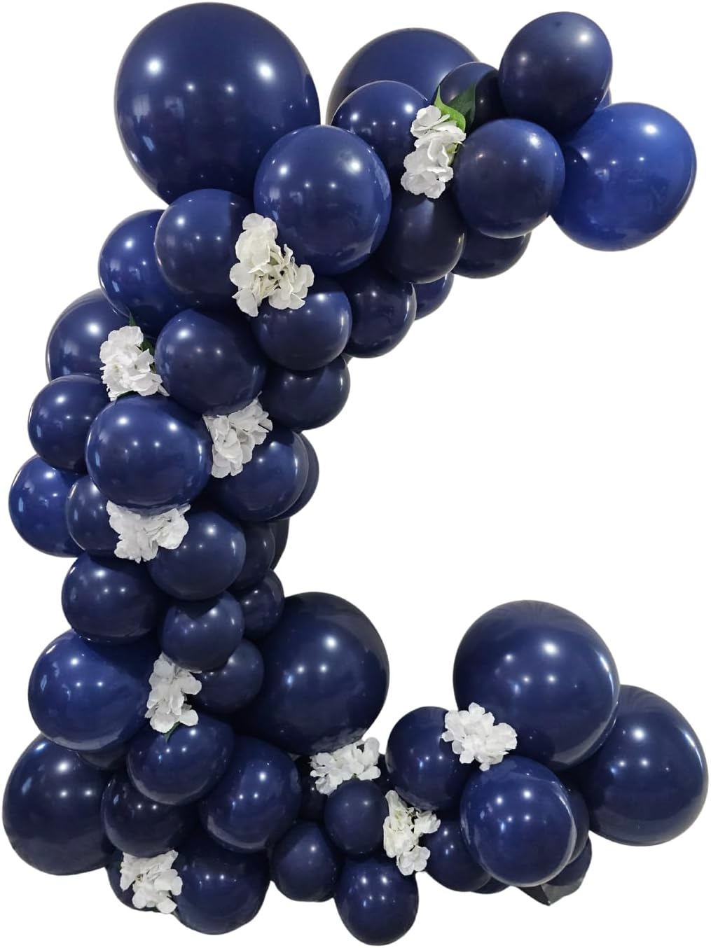 Retro Night Blue Latex Balloons