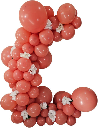 Retro Peach Latex Balloons