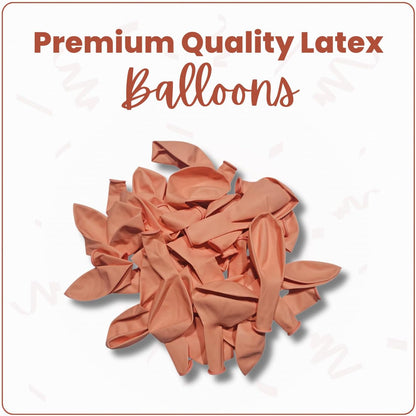 Macaron Orange Latex Balloons
