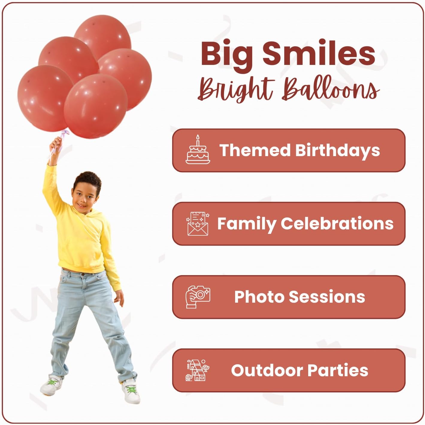 Retro Peach Latex Balloons