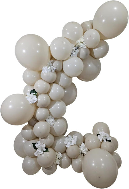 Retro Sand Latex Balloons