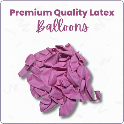 Macaron Hot Pink Latex Balloons