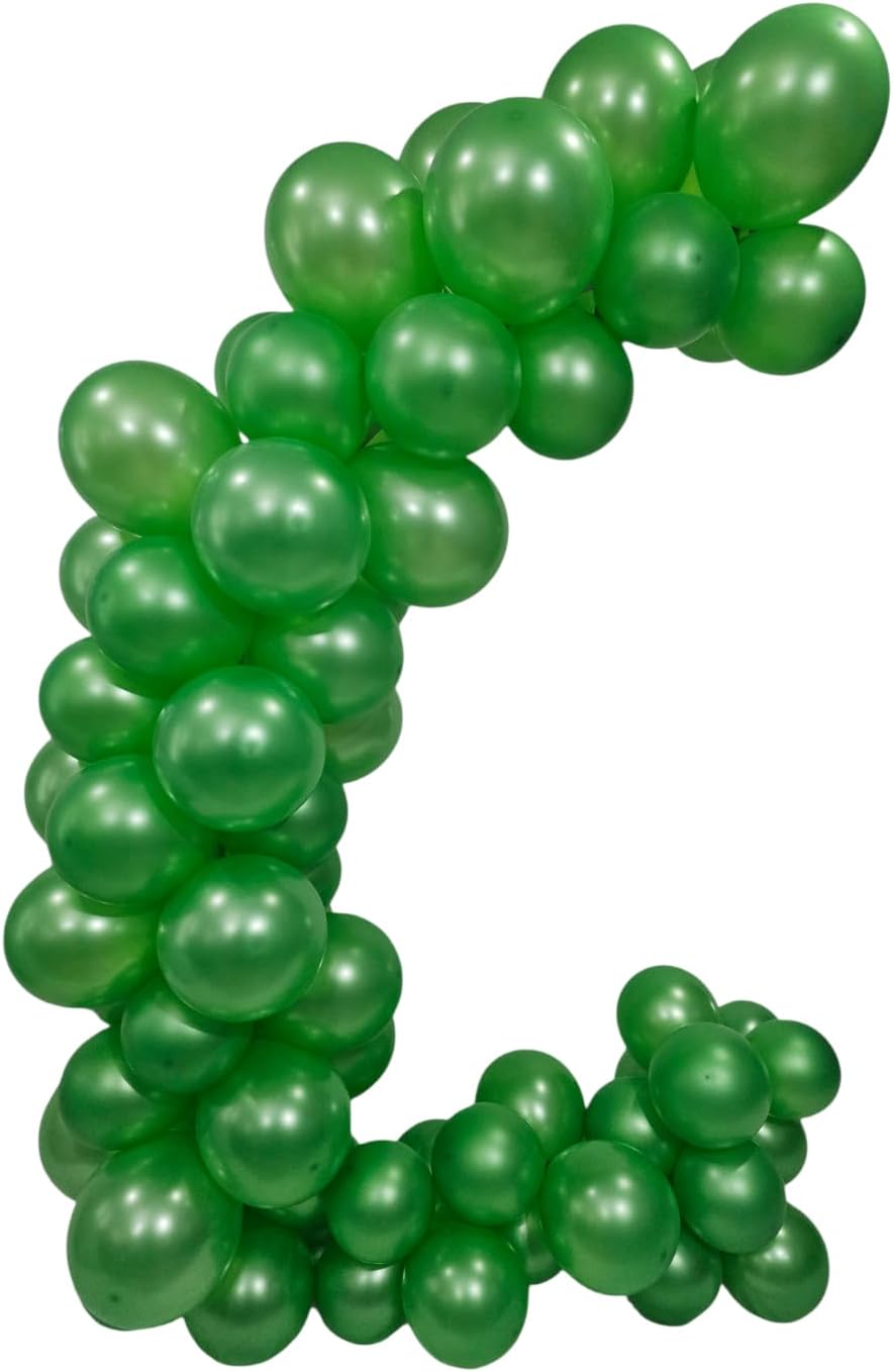Pearl Light Green Latex Balloons
