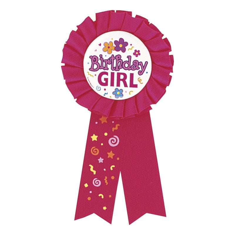 Birthday Girl Award Badge