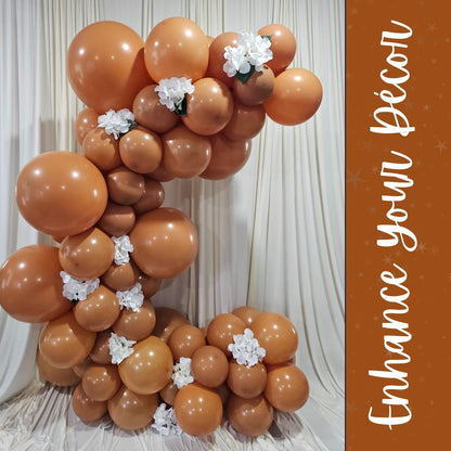 Retro Cocoa Latex Balloons