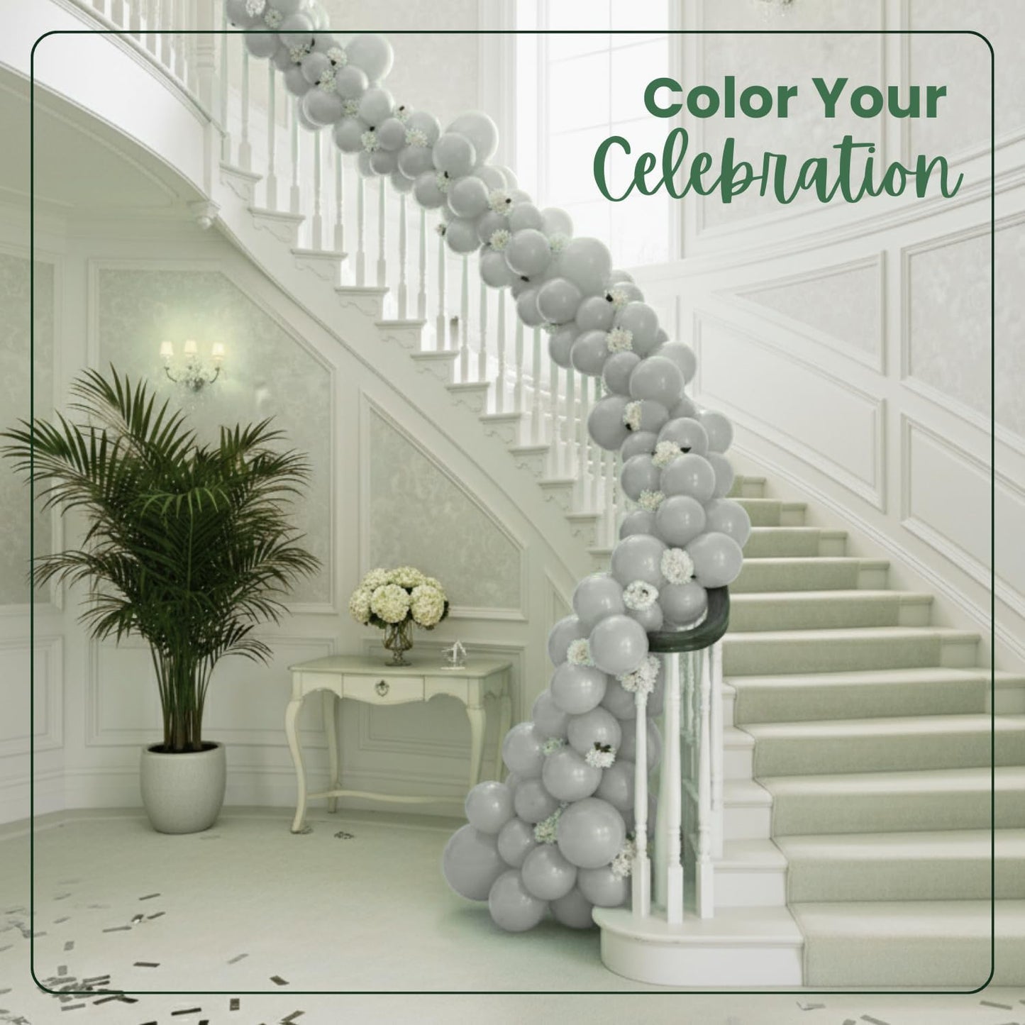 Macaron Green Latex Balloons