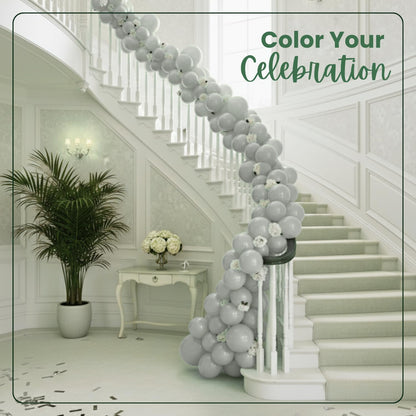 Macaron Green Latex Balloons