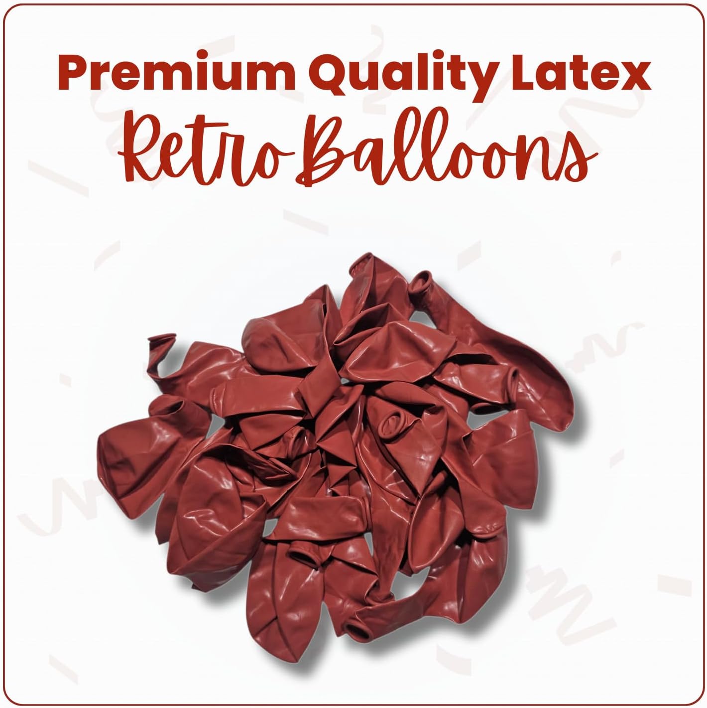 Retro Coffee Latex Balloons