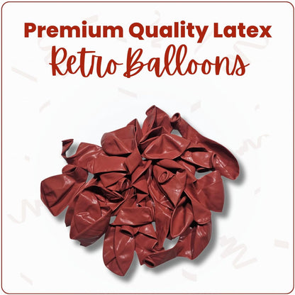 Retro Coffee Latex Balloons