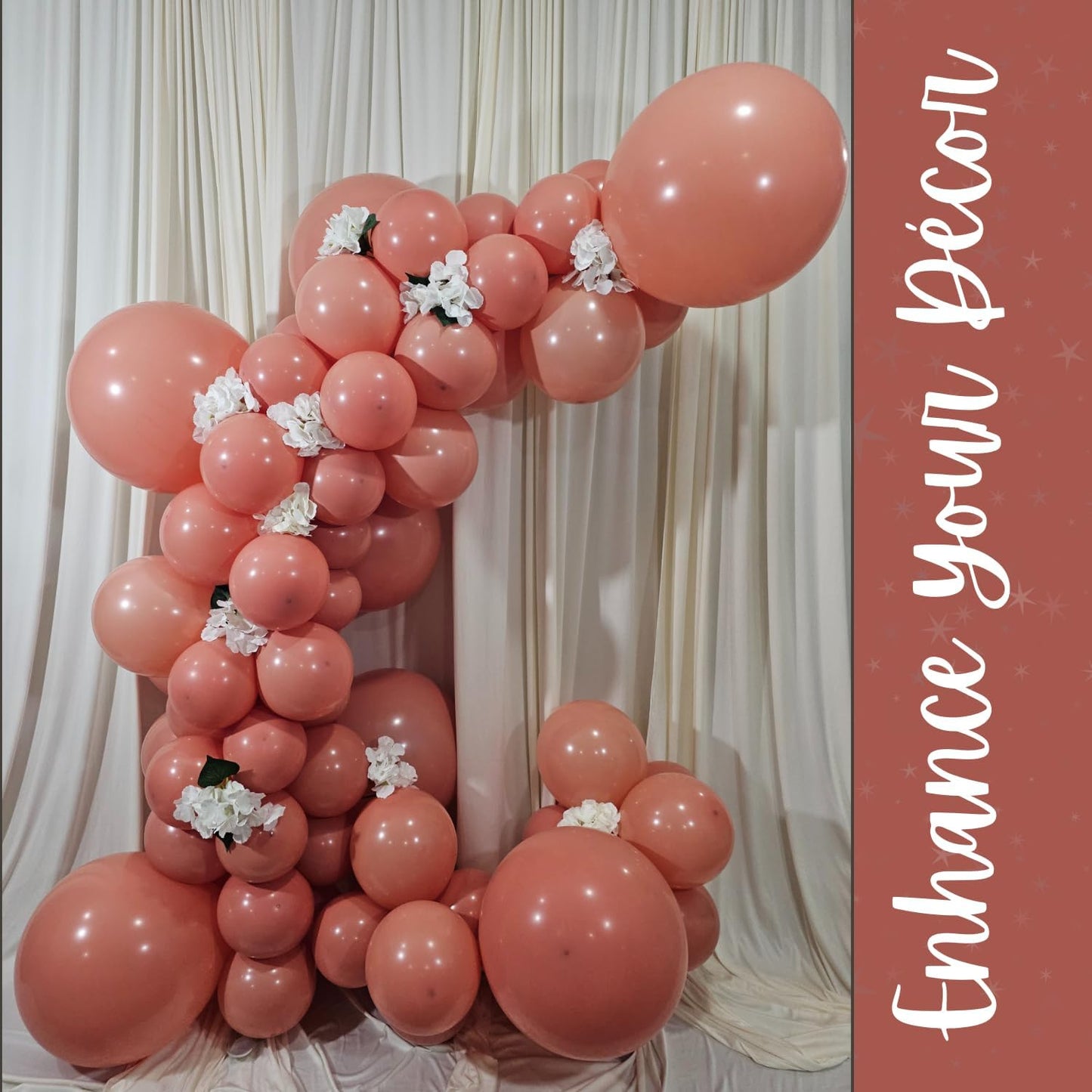 Retro Bean Paste Latex Balloons