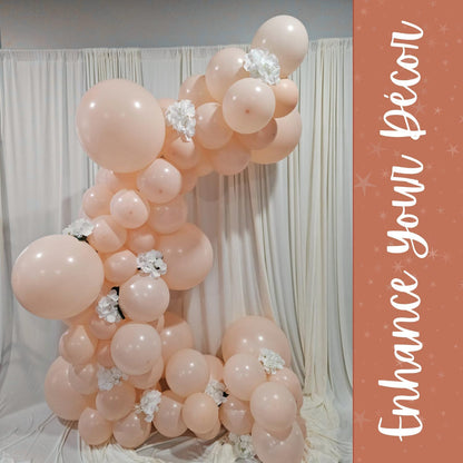 Macaron Orange Latex Balloons