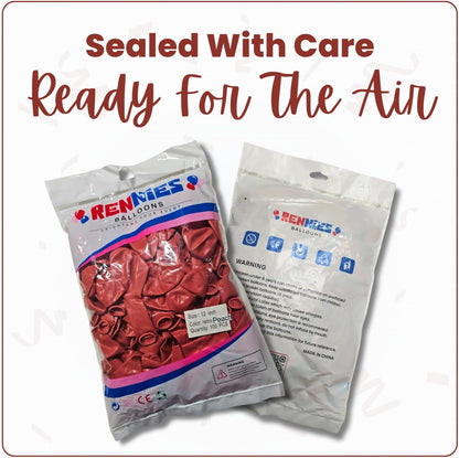 Retro Peach Latex Balloons