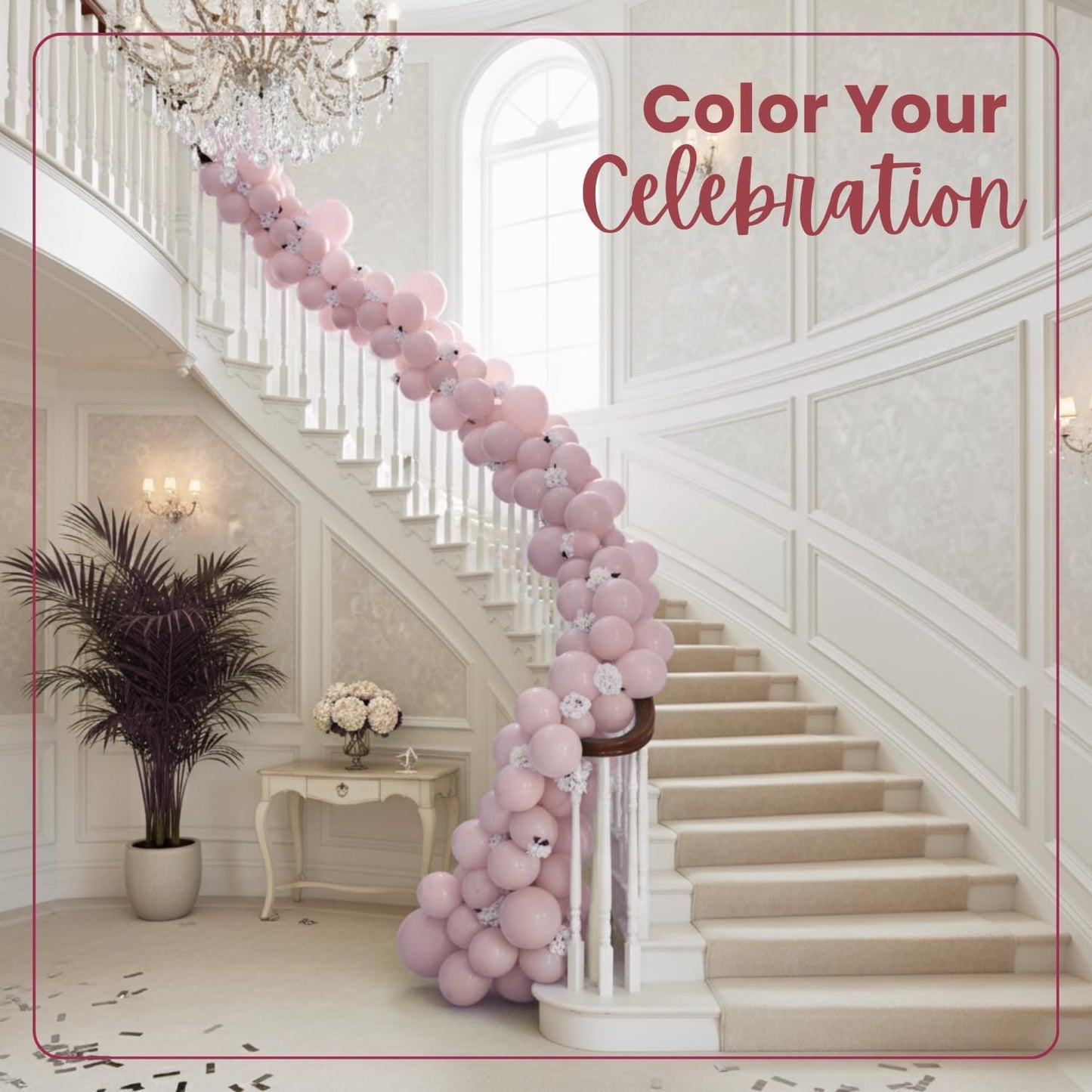 Macaron Pink Latex Balloons