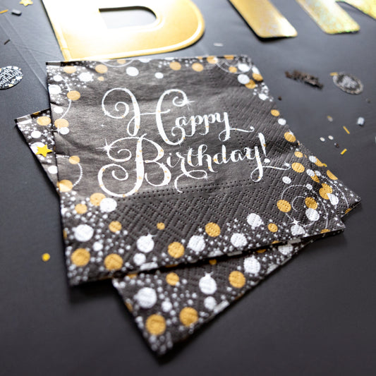 Sparkling Luncheon Napkins

