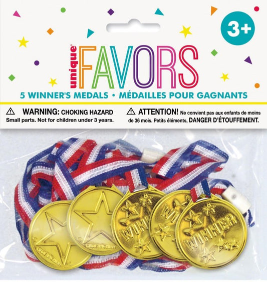 Shop Winner Medal Favors - 5ct