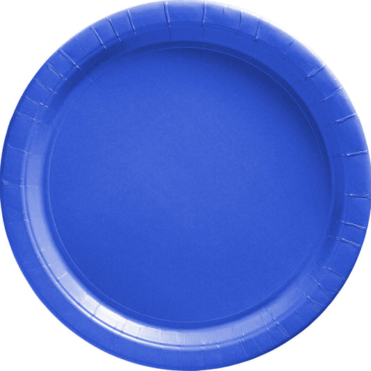 Blue Paper Plates 7" - 8ct