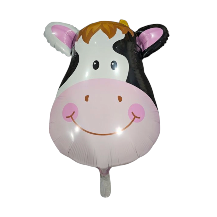 Cow Head Medium Foil Balloon 20"