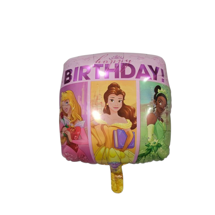 Disney Princess Square Foil Balloon 18"
