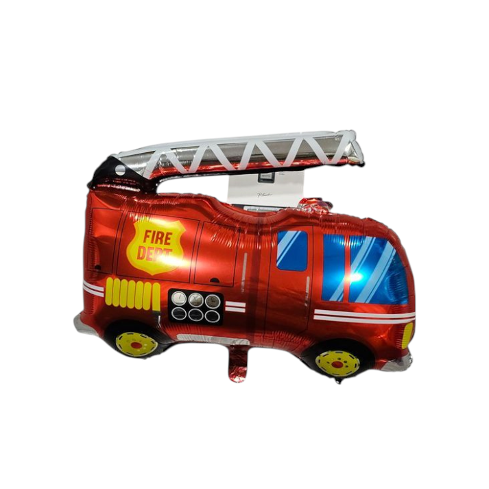 Fire Truck Foil Balloon 29"