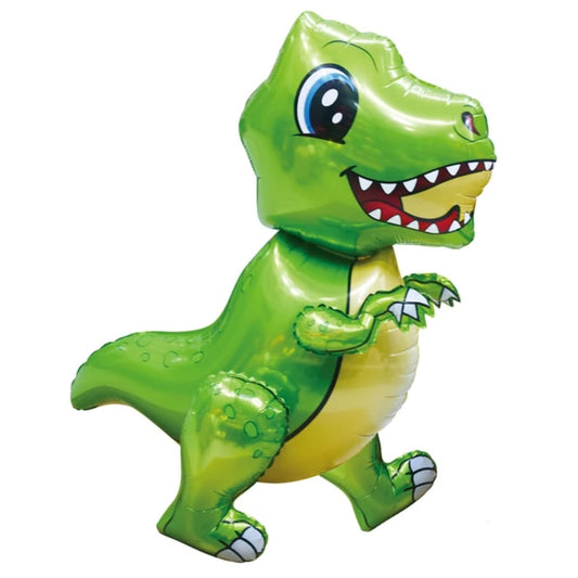 Green Dinosaur Foil Balloon
