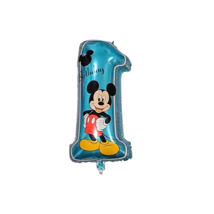 Mickey Mouse 1st Foil Balloon 28"