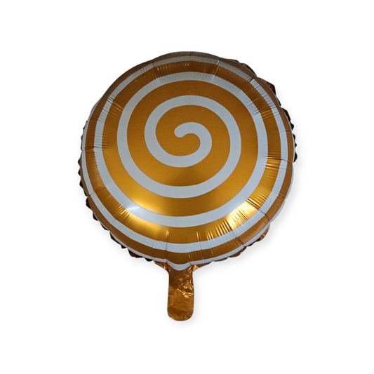 Buy Orange Spiral Foil Balloon 18 Inches