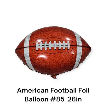 American Football Foil Balloon 26 Inches
