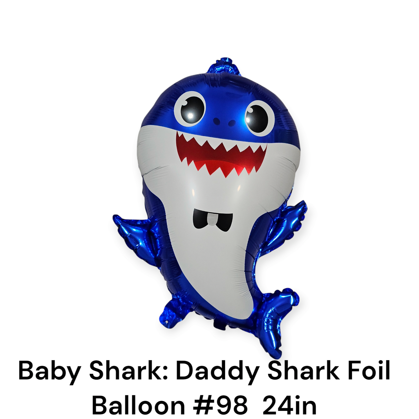 Baby Shark Daddy Shark Foil Balloon 24-inch