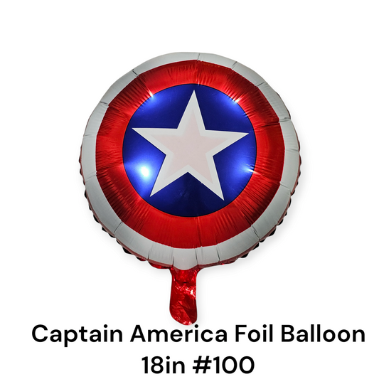 Captain America Foil Balloon 18"