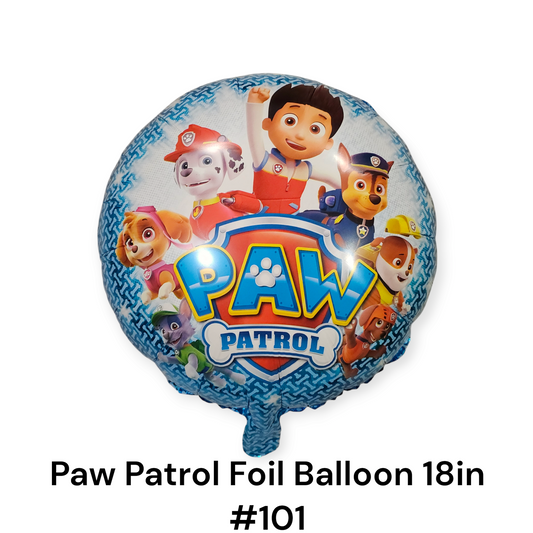 Paw Patrol Foil Balloon 18"
