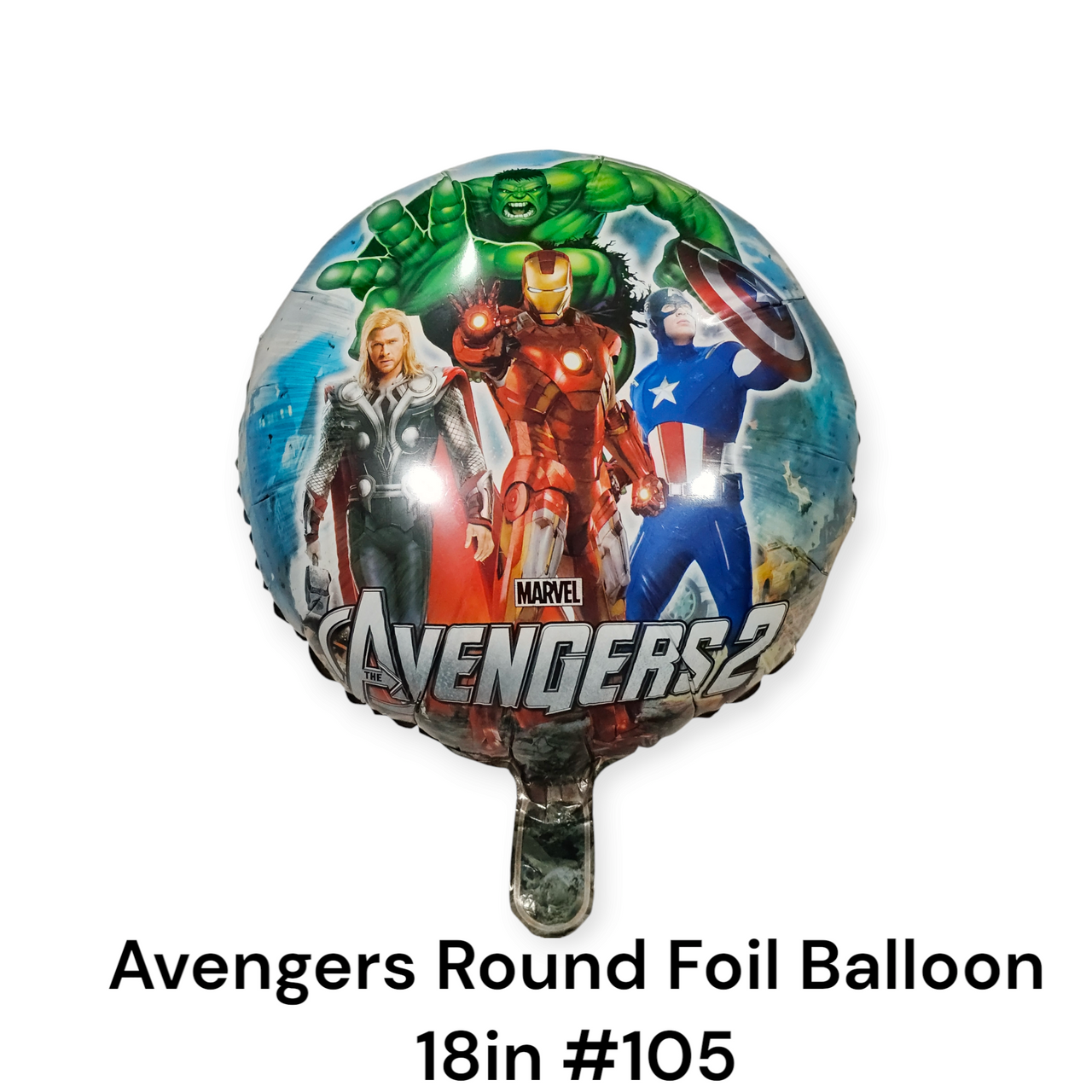 Avengers Round Foil Balloon 18