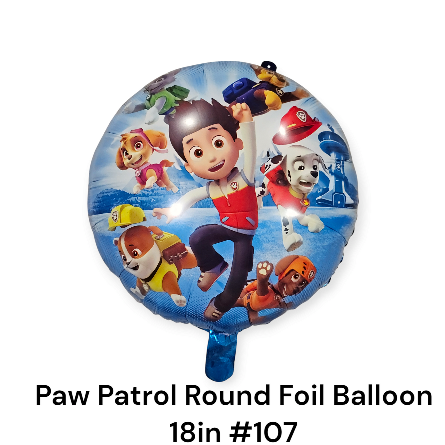 Paw Patrol Round Foil Balloon 18"