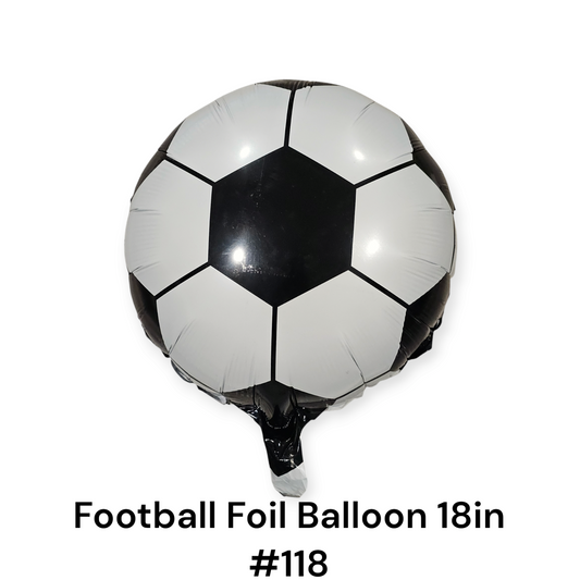 Football Foil Balloon 18"
