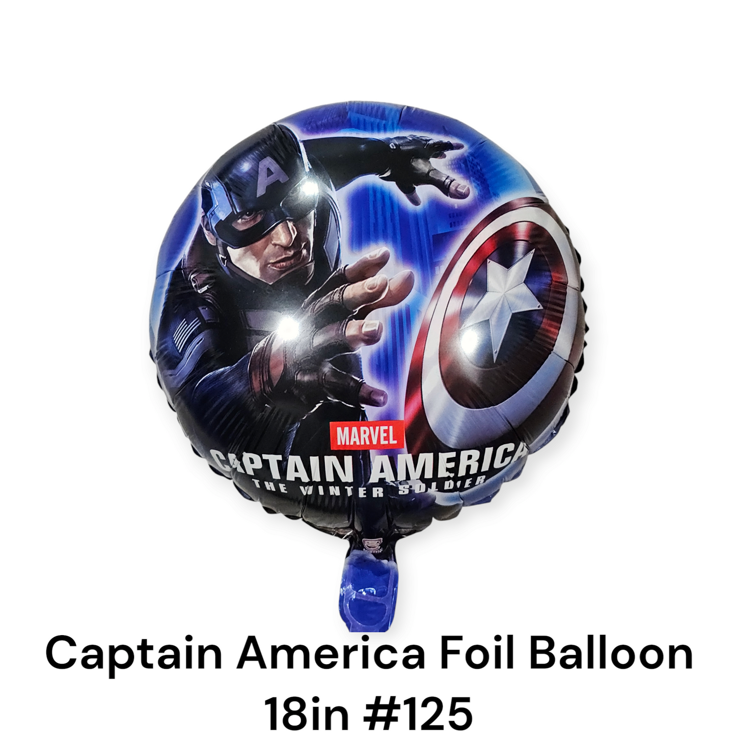 Captain America Round Foil Balloon 18inches