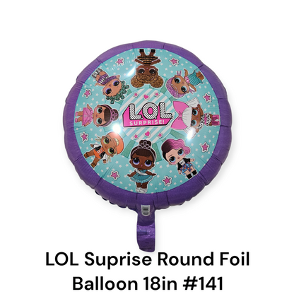 LOL Surprise Round Foil Balloon
