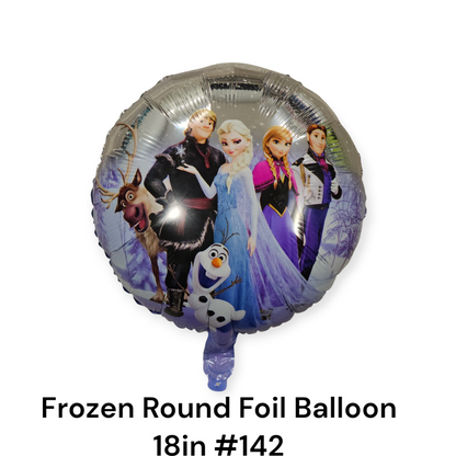 Frozen Round Foil Balloon
