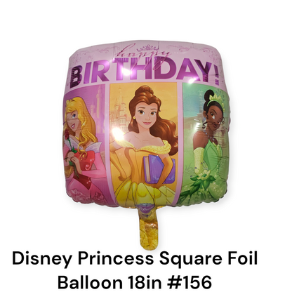 Disney Princess Square Foil Balloon
