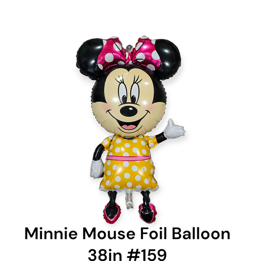 Minnie Mouse Foil Balloon 38"