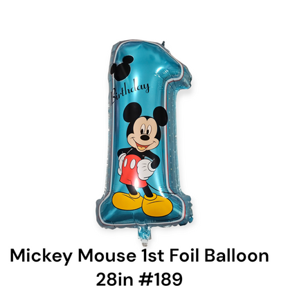 Mickey Mouse 1st Foil Balloon
